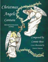 Christmas Angels Christmas Cantata SSAA and piano with optional instruments SSAA Full Score cover